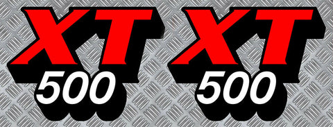 2 X XT500 MOTO XA006