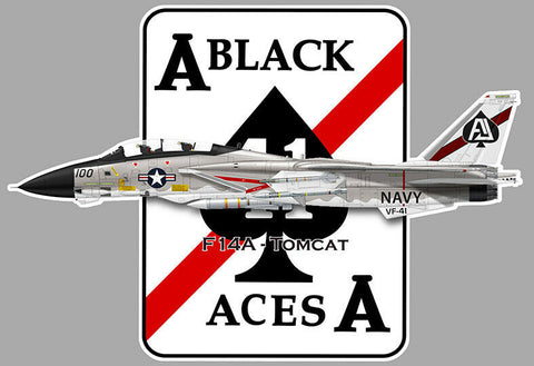 TOMCAT F14 BLACK ACES VF41 AV039