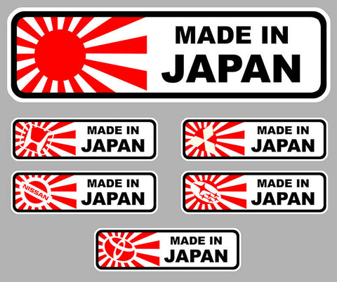 MADE IN JAPAN DRIFT 15x4,3cm MA174 - Caroline's stickers