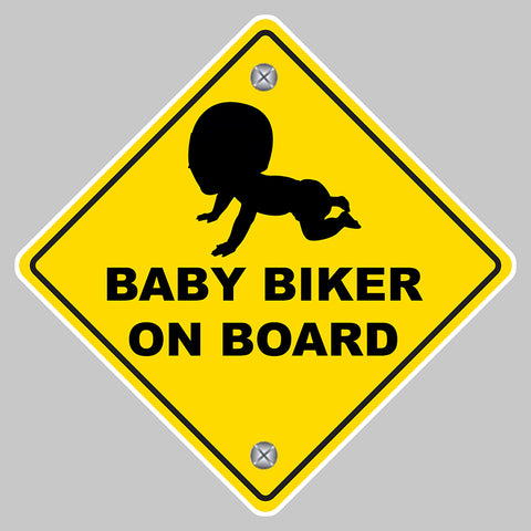 BABY BIKER ON BOARD BA173