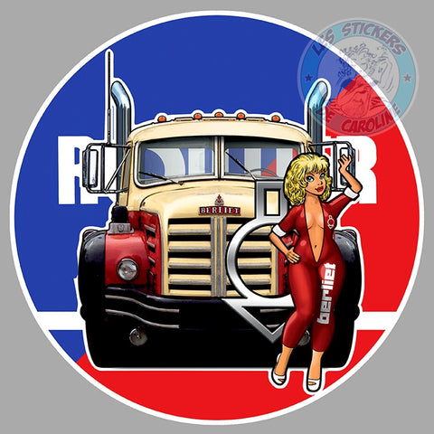 PIN UP CAMION BERLIET BC002