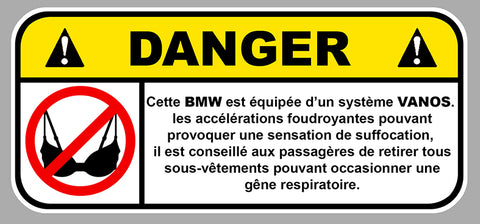 DANGER V8 BMW SOUTIEN GORGE DA166