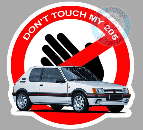 DON'T TOUCH 205 PEUGEOT DB107