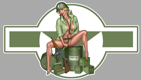 PINUP US ARMY PC066