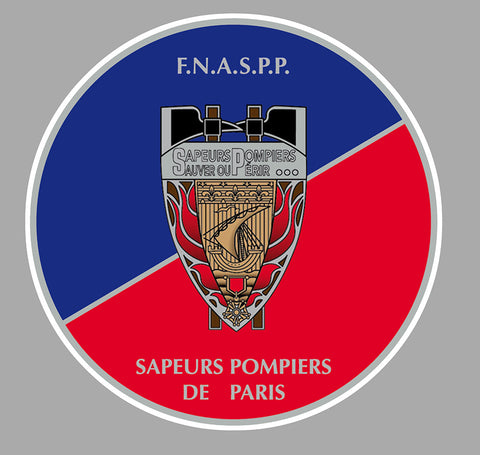 POMPIERS DE PARIS pare-brise PD165