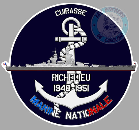 CUIRASSE RICHELIEU 1948-51 RB032