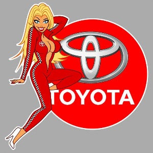 PIN UP TOYOTA PC242