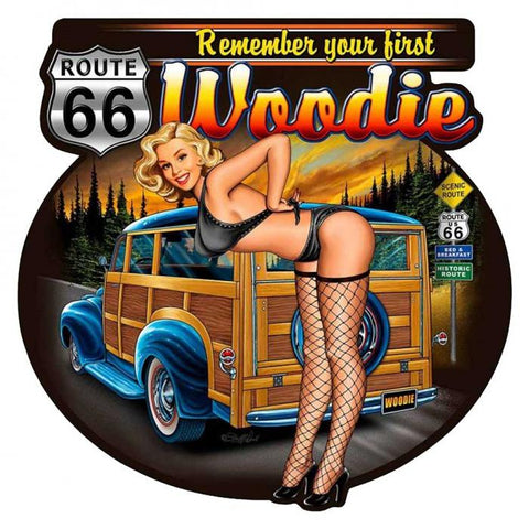 PINUP ROUTE ROAD 66 WA037