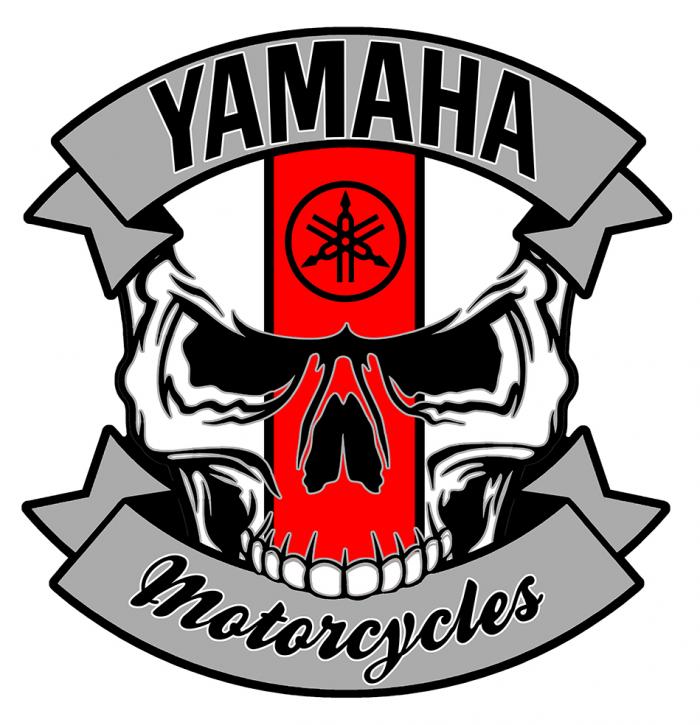 YAMAHA SKULL YA029 – Les stickers de Caroline